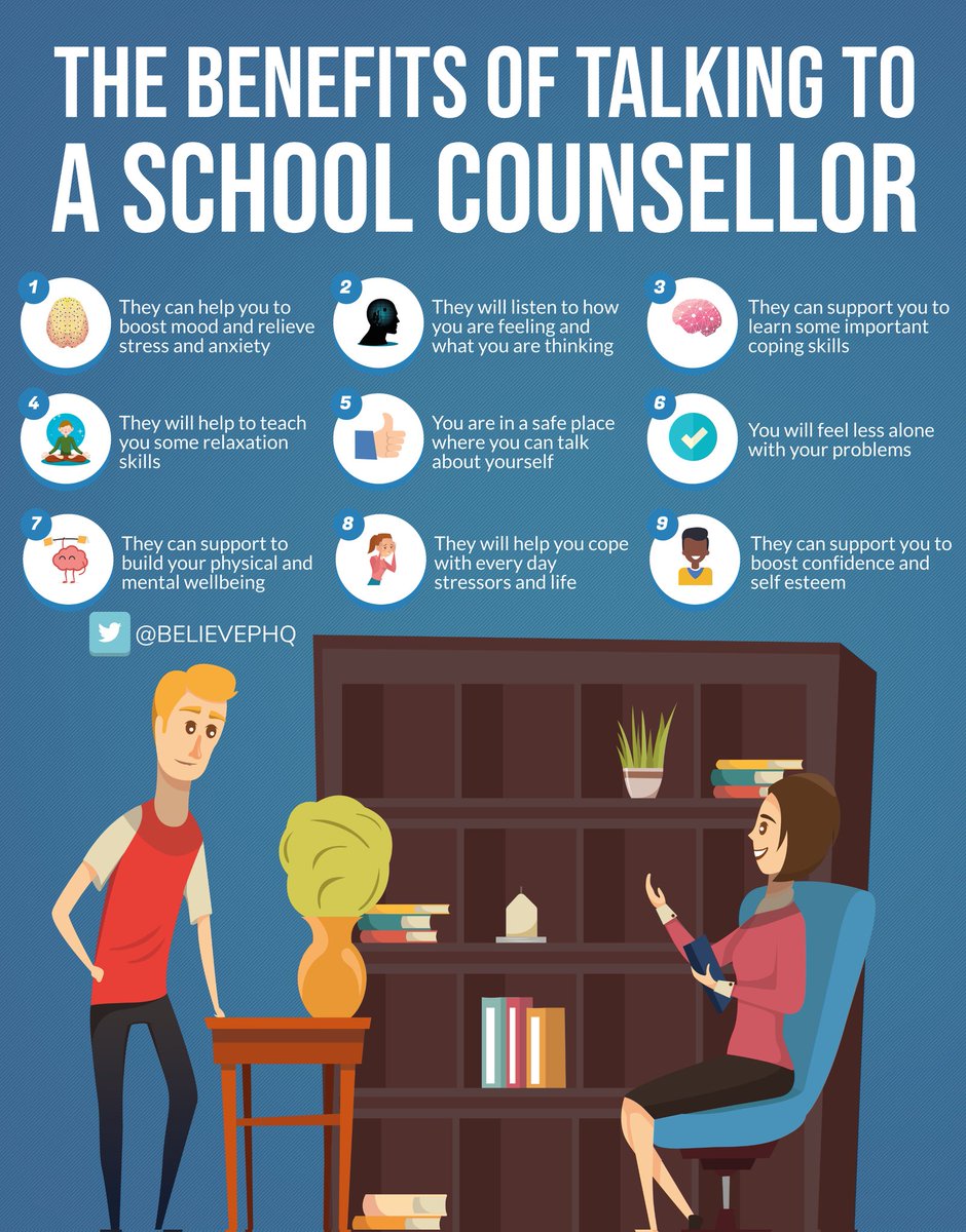 The Benefits Of Talking To A School Counselor 

 #resilientkids #healthyhabits  #healthylivingtips #healthyhabitsforlife #healthyreminder #healthyteachers #healthykids  #mindfulnesspractice #mindfulliving #mindful #mindfulness #MentalHealthMinute #mentalhealthishealth