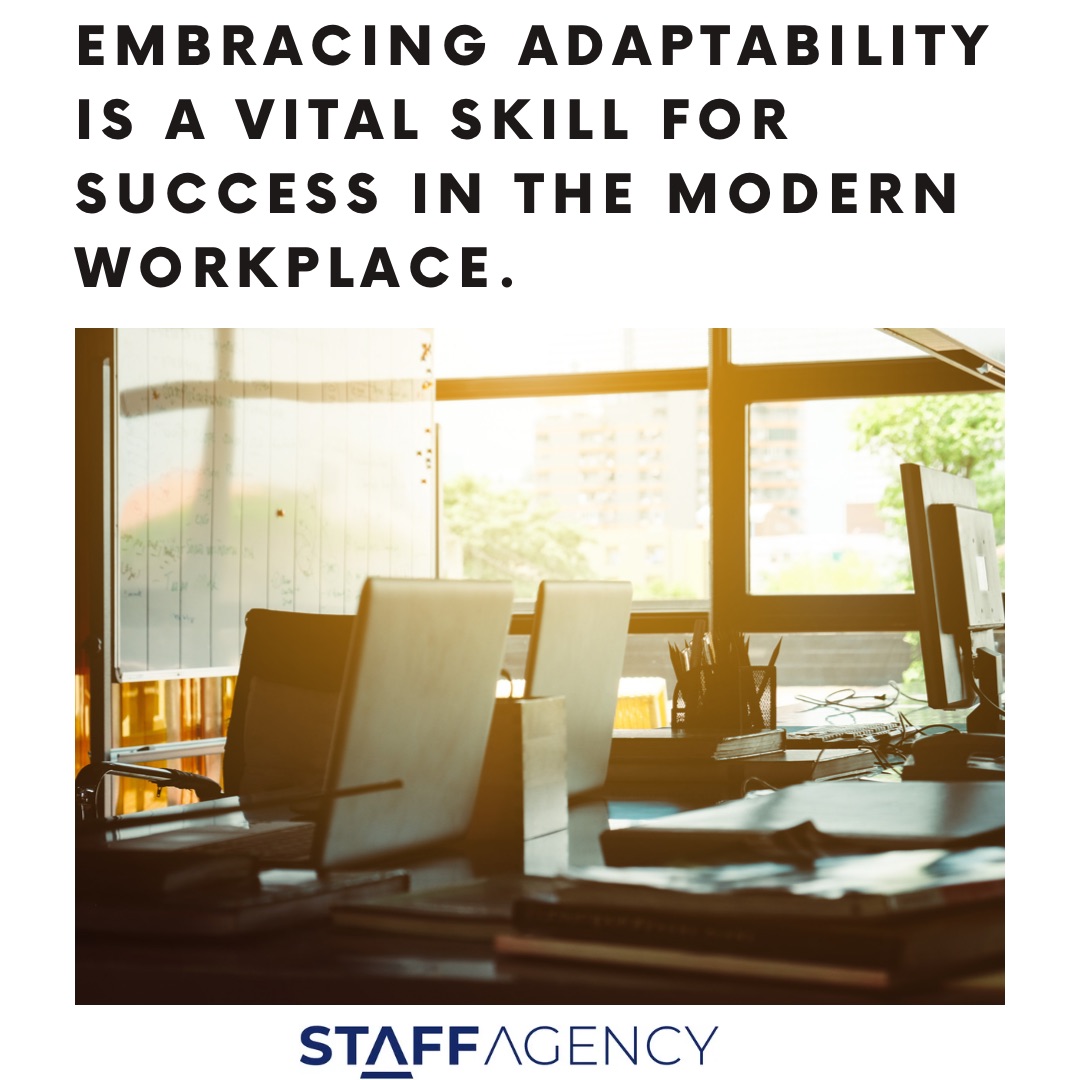 staffagencycom's tweet image. In today&apos;s rapidly evolving work landscape, adaptability has emerged as an essential skill, benefiting both individuals and the entire workplace. 📈
——-
#adaptability #workplaceadaptability #employeeskills