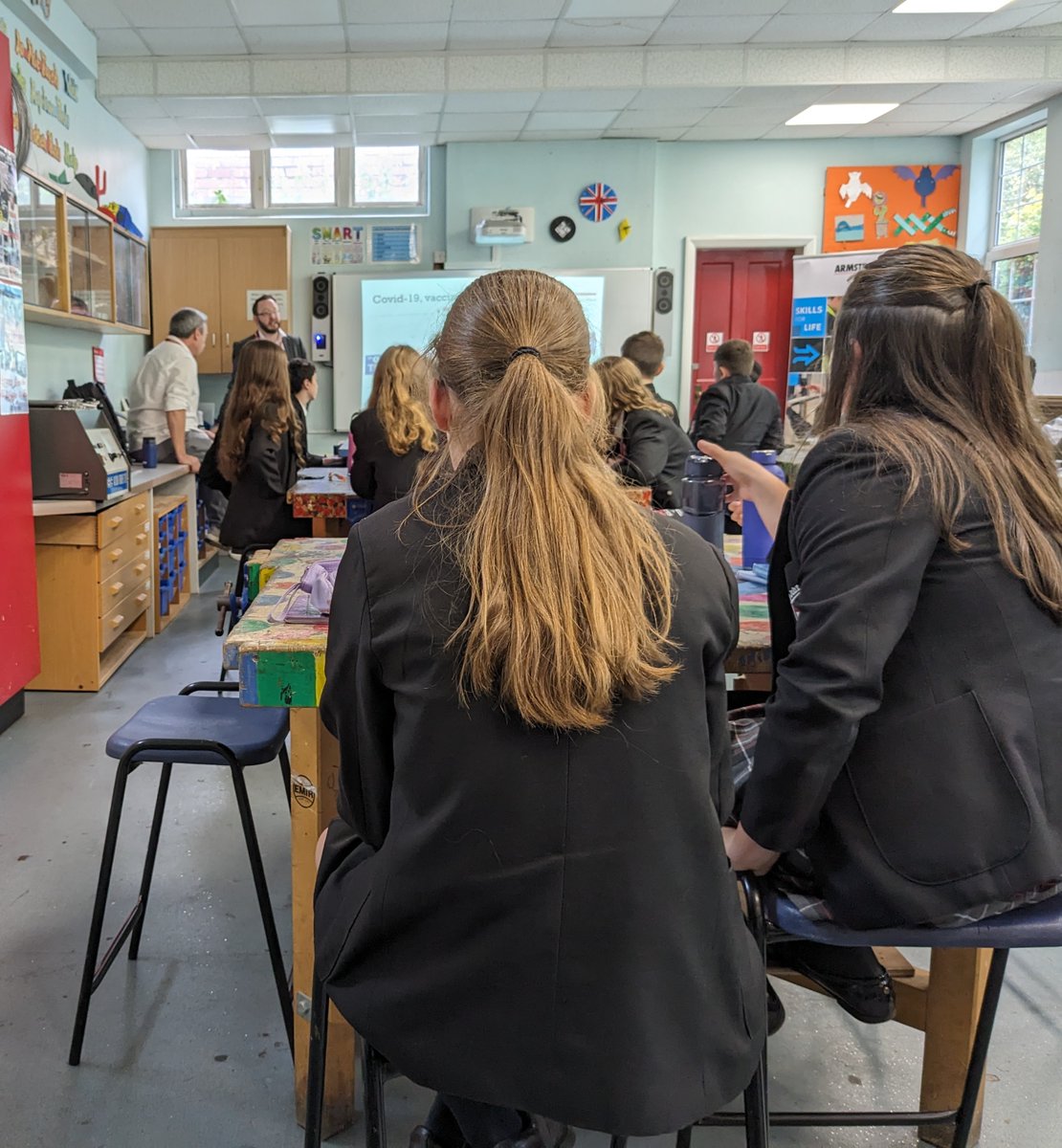 Today <a href="/sljames82/">Sarah James</a>, our People and Operations Manager <a href="/SavientL/">Savient</a>. Volunteered to talk to the students in year eight at <a href="/stjohnsmiddle/">St John's CE Middle School Academy</a>  in Bromsgrove as part of their career's day event 2023.

#careers #futuregeneration #outreach #supportingschools #STEM