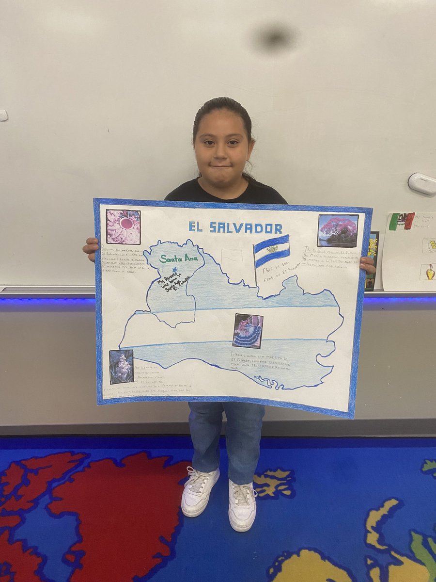 I know Hispanic Heritage Month is now over, but here are some of our Culture projects that we did last month 🇲🇽🇸🇻🇬🇹🇭🇳 <a href="/PISDELEMSS/">PISDELEMSS</a> <a href="/MaeSmythe/">Mae Smythe Elementary</a> #HispanicHeritageMonth #itsagreatdaytobeamustang