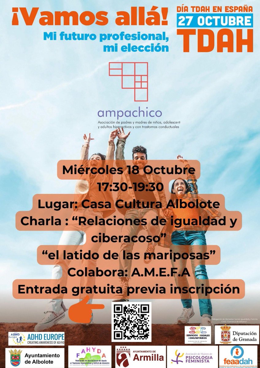 ampachico's tweet photo. Próximo miércoles 18 octubre charla en la Casa de la Cultura de Albolote
Os esperamos a las 17:30.
Podéis inscribiros en el siguiente enlace https://t.co/ZDWwZ5jJZV https://t.co/amWuAKQJmL