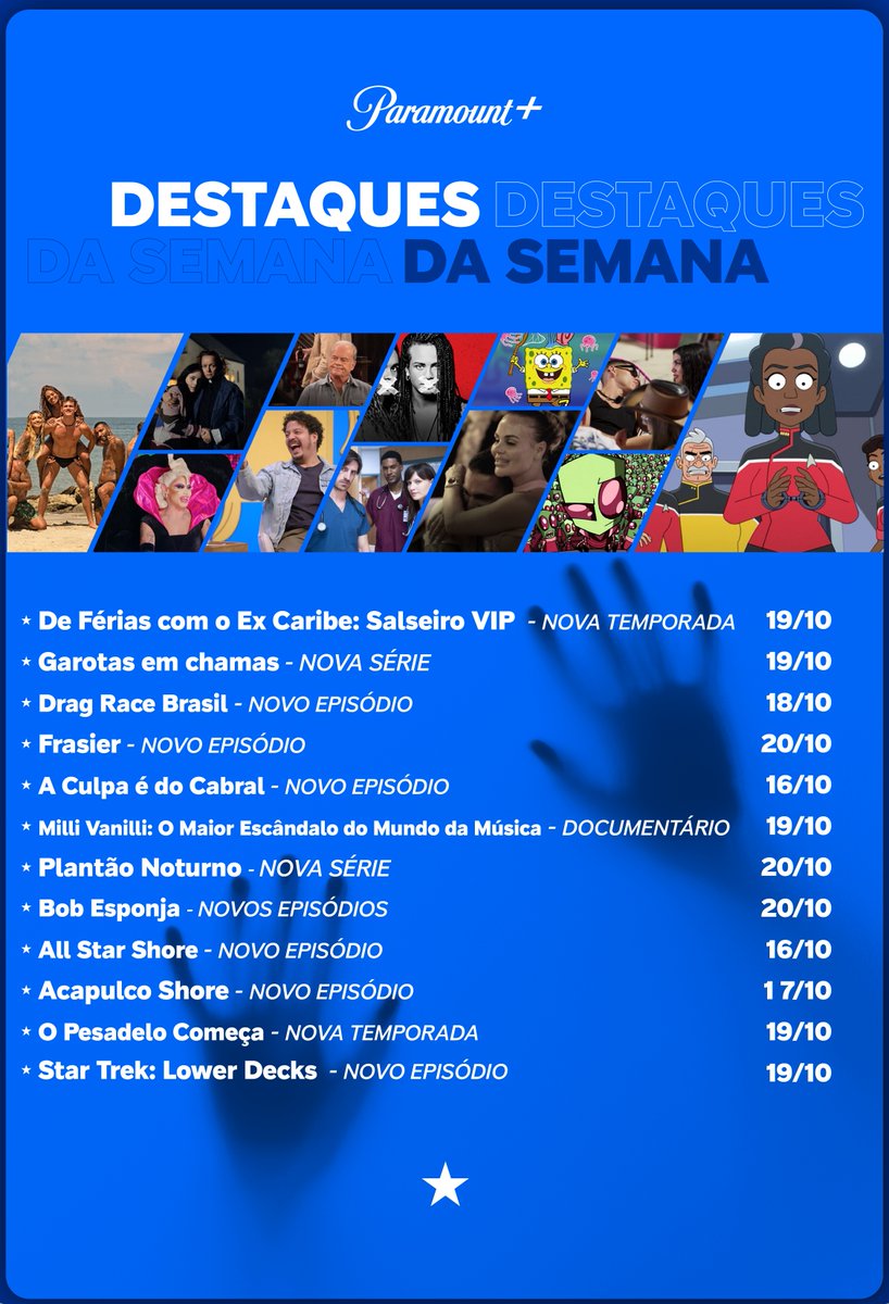paramountplusbr's tweet photo. Eu não sabia que precisava dessa semana, até agora!
#ParamontPlus https://t.co/IOt2vpMKJG