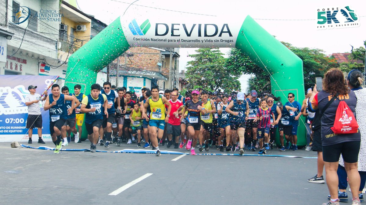 MUCHAS GRACIAS A TODOS LOS PARTICIPANTES 🤩🔥

Ayer domingo 15 de octubre se realizó nuestra maraton "Corre Por Tu Salud 5K 2023"  teniendo una grán acogida de mas de 400 participantes.

Agradecer a cada uno de los participantes 🙌💙
Nos vemos en la proxima edición 🙌.