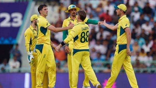 Finally today australia won the match #AUSvsSL #WorldCup2023