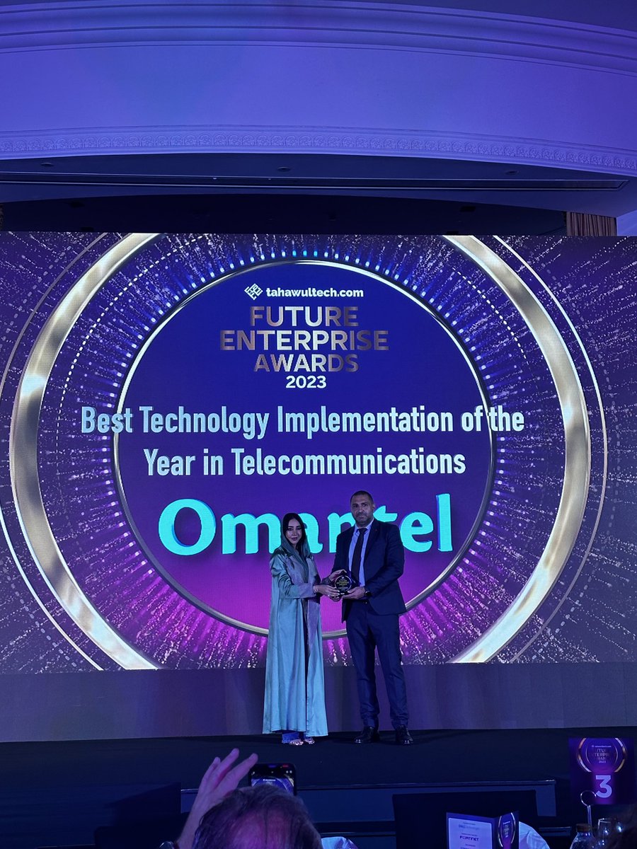 Woo! ⁦<a href="/Avaya/">Avaya</a>_MEA⁩ customer Omantel wins!! ⁦@Avaya⁩ #tahawultech #experiencesthatmatter