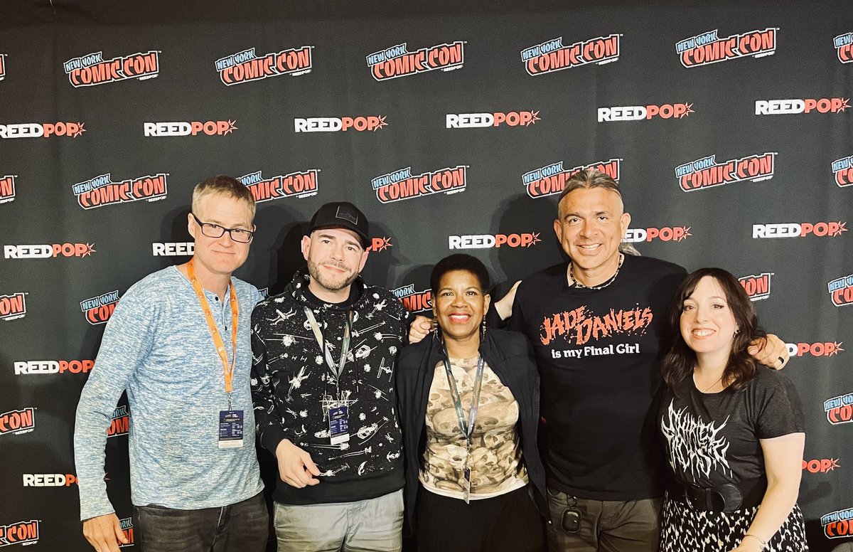 Had a wonderful time moderating <a href="/SagaPressBooks/">Saga Press</a>’ horror panel at NYCC feat. <a href="/SGJ72/">Stephen Graham Jones</a> <a href="/TananariveDue/">@tananarivedue.bsky.social</a> <a href="/stevegonsalves1/">Steve Gonsalves</a> &amp; Nick Cutter!