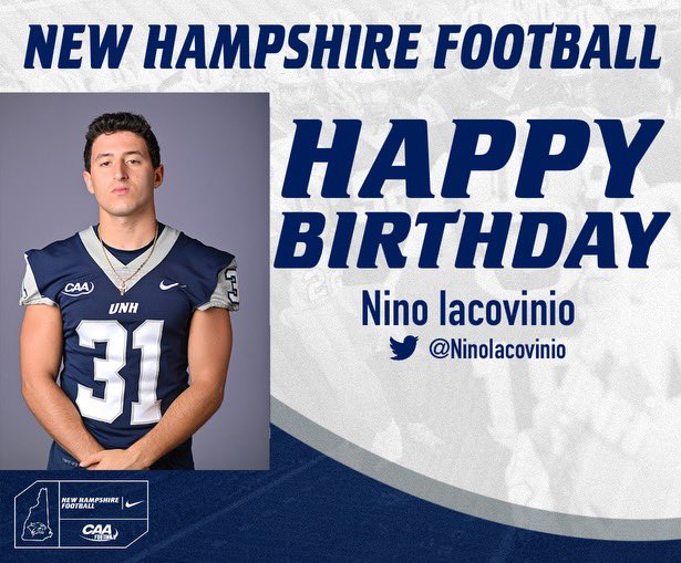 Happy birthday @NinoIacovino