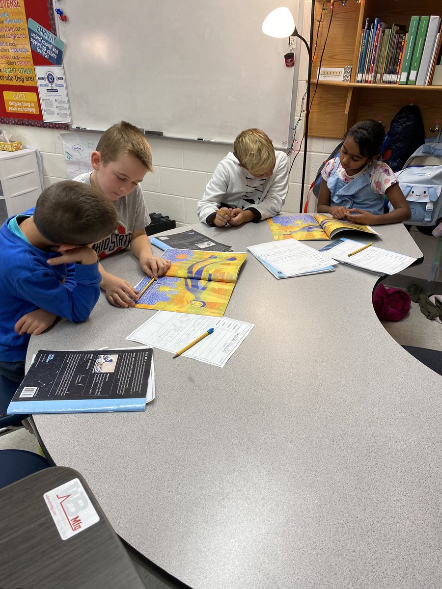 Students in Mrs. Laemmle’s class are reading about Jacques Cousteau while thinking about the question “How does grouping related information together work?” and “Why and how do scientists explore the sea?”.