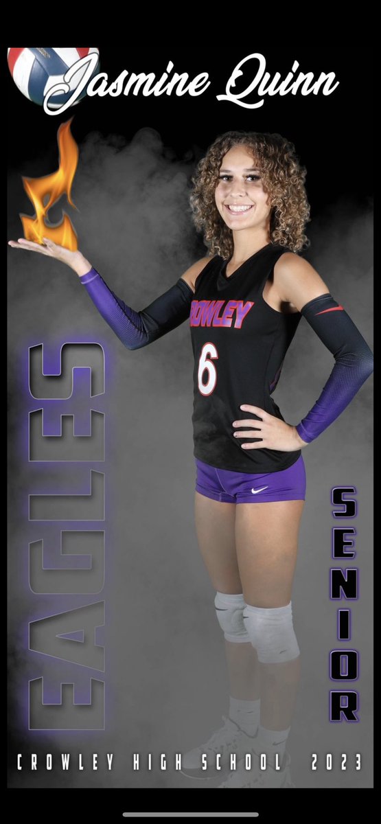 CONGRATULATIONS!💜🔥💜🔥 <a href="/JasmineQuinn05/">Jasmine Quinn</a> Jasmine Quinn for receiving her 1st offer to play volleyball at Oklahoma Weslyn!  We are so proud of you! 🏐💜🏐💜<a href="/GMsportsmedia1/">GM Sports Media</a> <a href="/Gosset41/">Brian Gosset</a> <a href="/Recruit_Crowley/">Crowley HS Recruiting</a> <a href="/CrowleyISD/">Crowley ISD</a>