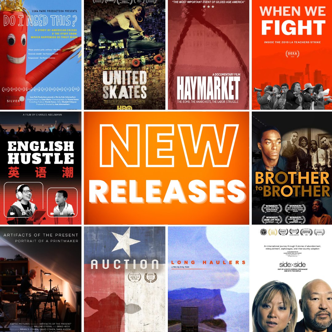 newdayfilms's tweet image. 🌟What&apos;s new here at NewDay?🌟
Docs abt #AfricanAmerican #RollerSkaters, the #HarlemRenaissance, female truckers, #LaborProtests, child trafficking survivors, Korean adoptees, a cattle auction + more. 
➡️Watch the trailers here: lnkd.in/emKatbsi

#AcademicTwitter #HigherEd