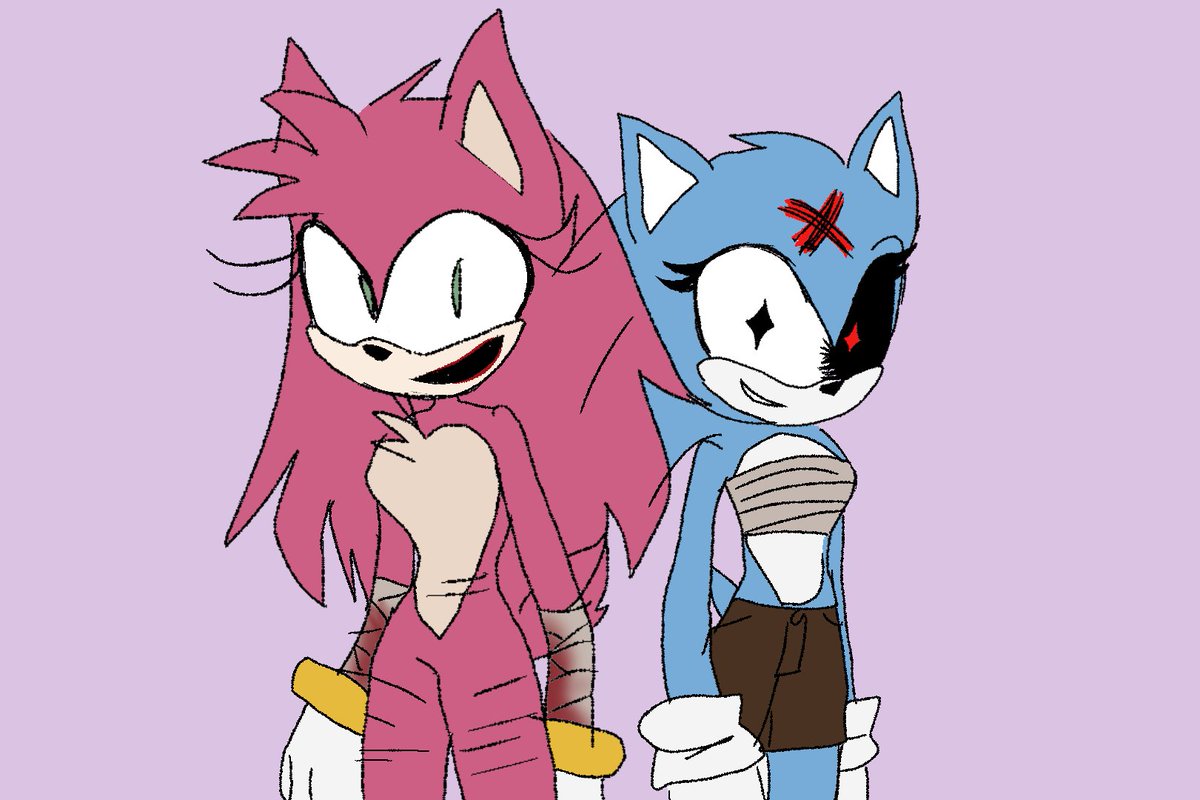 girls night out #sonicexe #painEXE #heartstoppersweep ( painEXE by @Project_Suki )