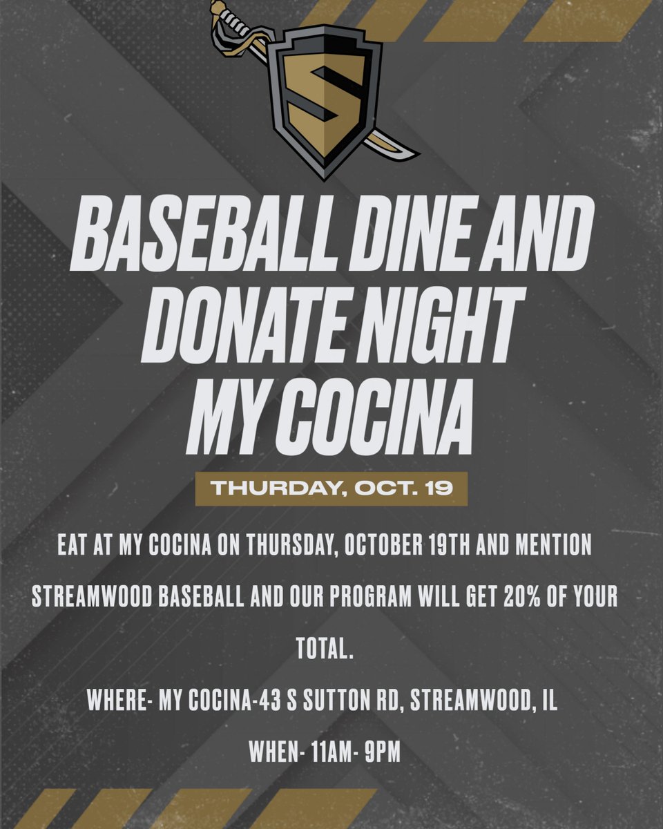 Streamwood Athletics (@sabresad) on Twitter photo 