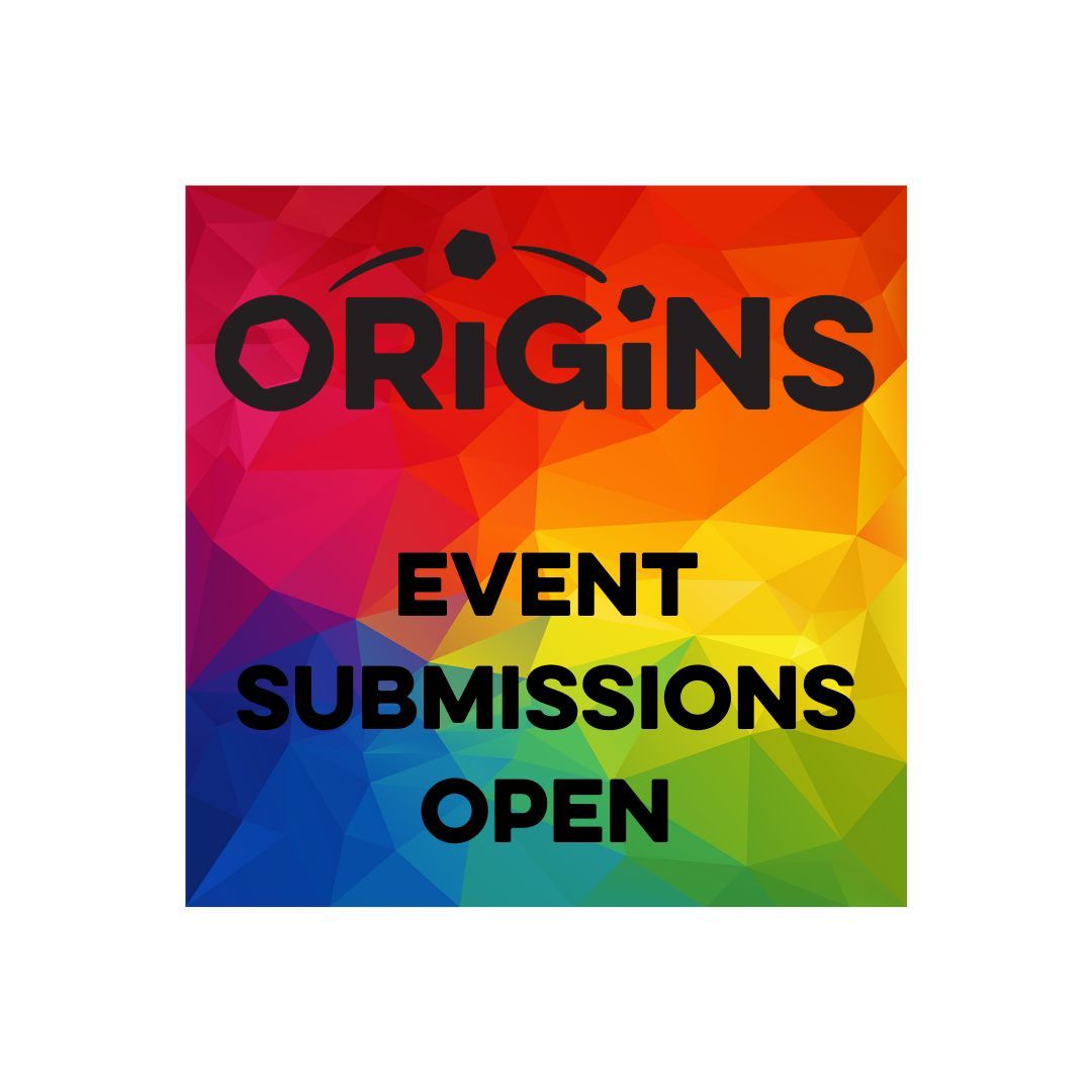 The best social gathering of the year is at hand! You are a new or experienced game master, you want to organize fun times for you and other people, and you're going to Origins? Submit your events now! More information here: buff.ly/3flzrSX