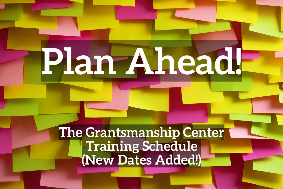 The Grantsmanship Center tweet media