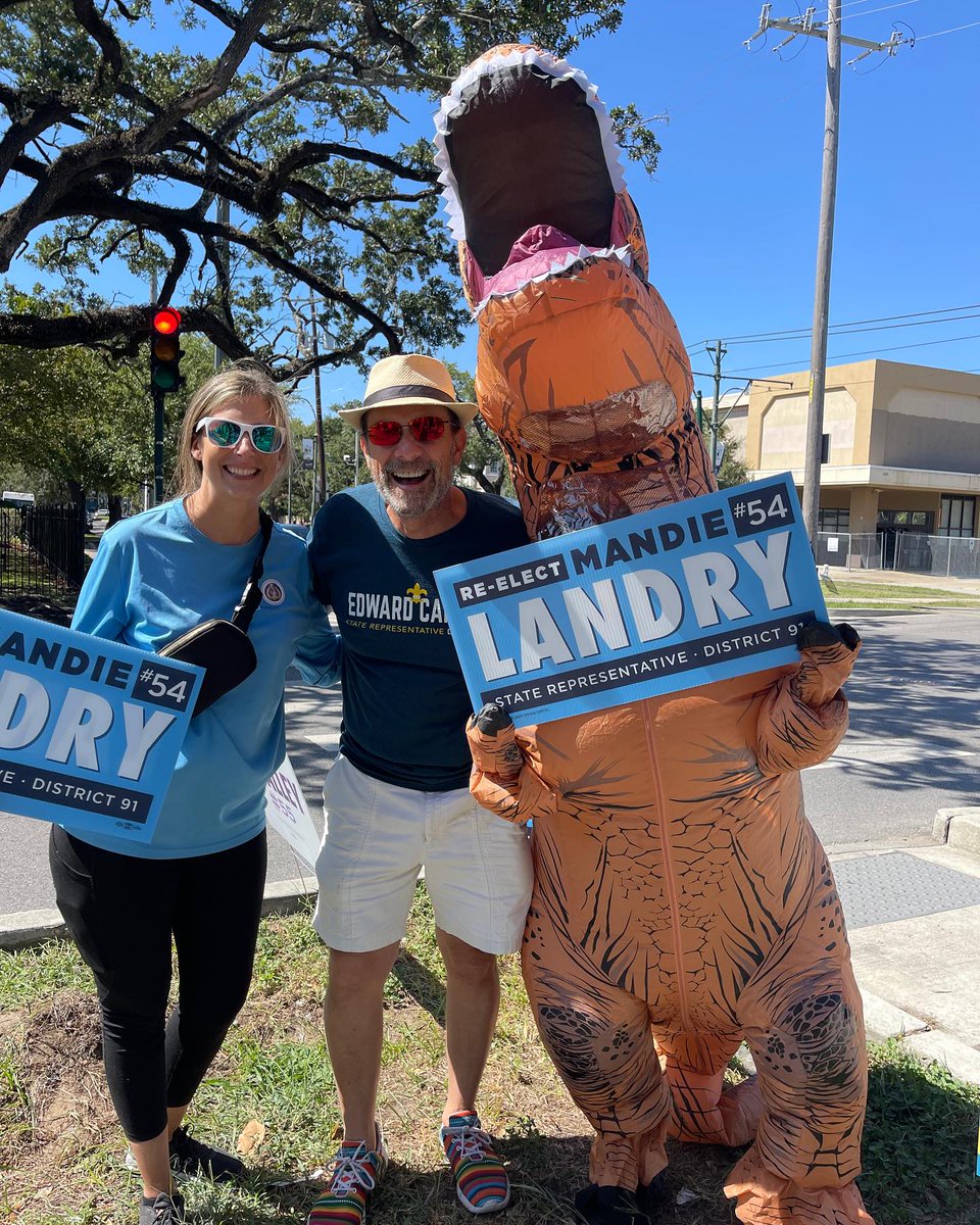 electedcarlson's tweet photo. Thank you! I’m so grateful for all the people who supported me &amp; helped me along in this journey. I got into this race to raise awareness around crime and addiction, and our work is just beginning. Congratulations to Rep. Mandie Landry on her re-election win! #nola #lalege #lagov https://t.co/Iyj5obmium