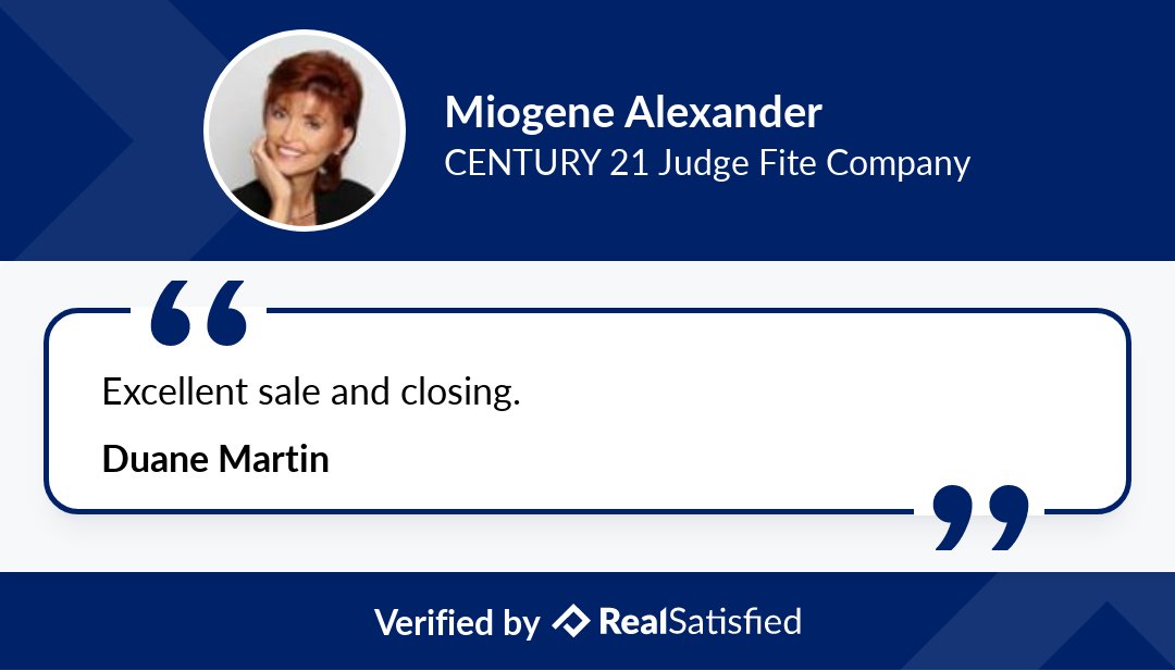 RealtorMiogene's tweet image. When a client is happy, I'm happy. This made me very happy &amp;gt;&amp;gt; app.realsatisfied.com/Miogene-Alexan… via @realsatisfied