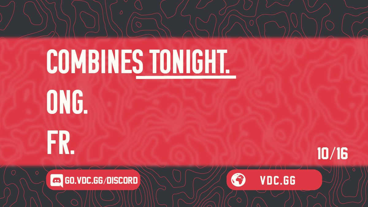 Don’t miss out tonight! Join us in the first night of Season 5 and prove your skills. Sign up at go.vdc.gg