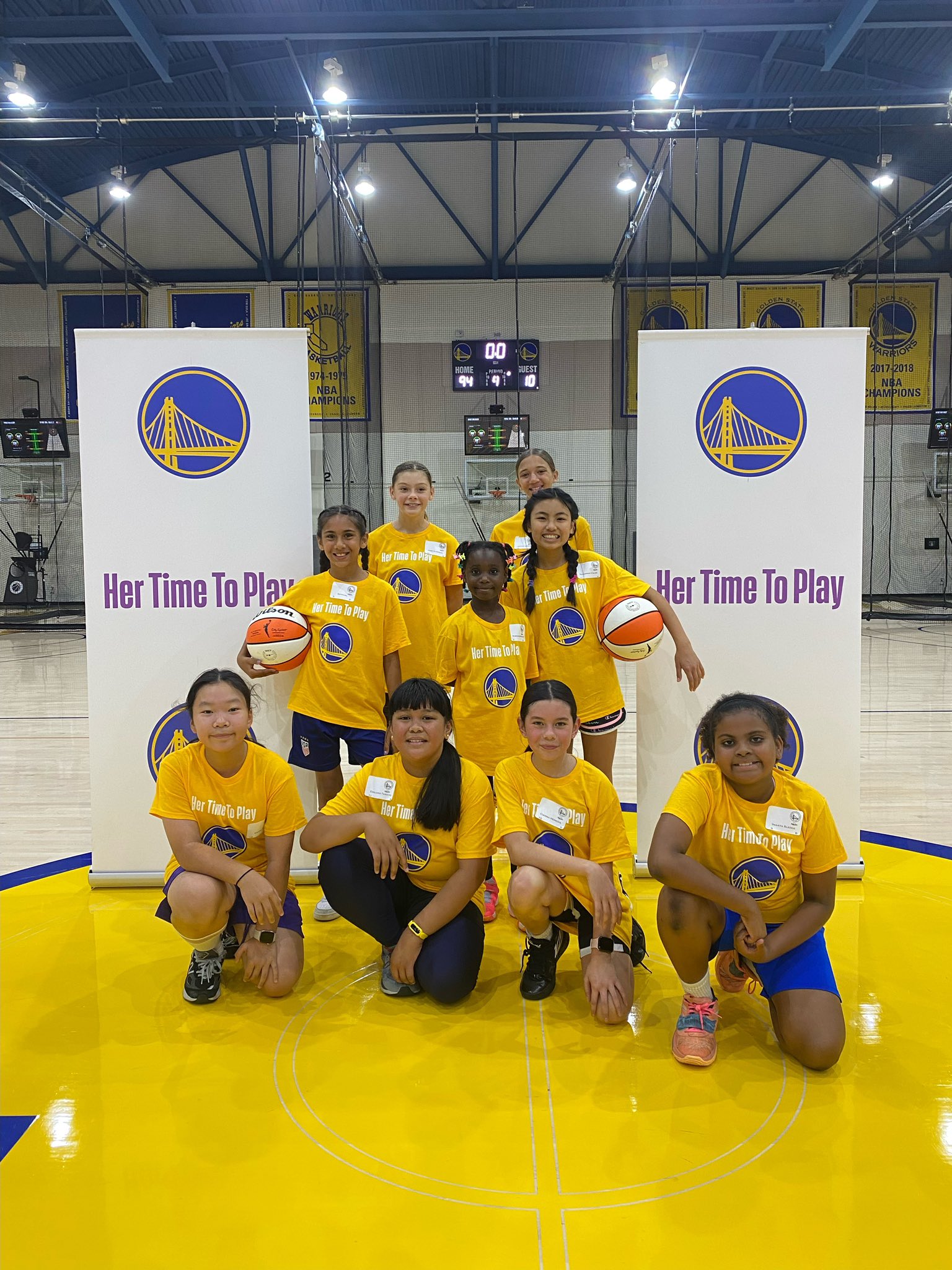 Team Training - Golden State Warriors Basketball Academy
