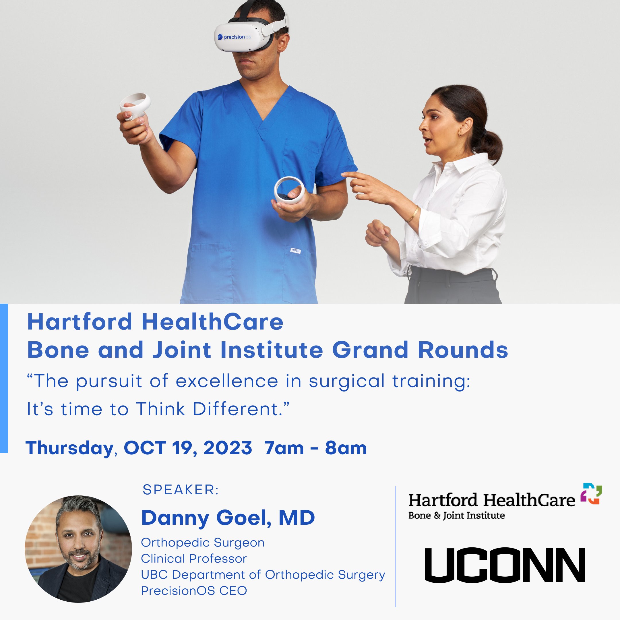 UConn Health is training orthopaedic surgery residents using VR