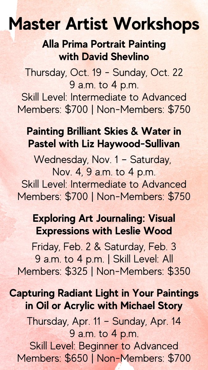 HSVmuseumArt's tweet image. Embrace the vibrant colors of fall and unlock your artistic potential at Huntsville Museum of Art’s Academy! Our upcoming Fall classes are tailored for all ages and skill levels, providing a range of artistic experiences for all to enjoy. 🍂🎨 #HMAAcademy #FallArtClasses
