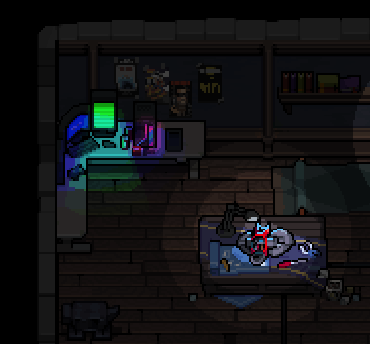 thirdspiritdev's tweet image. Hmm, someone's a gamer.

#pixelart #gaming #letifer #indiedev #gamemaker #indiegaming #gamedevelopment #gamedev