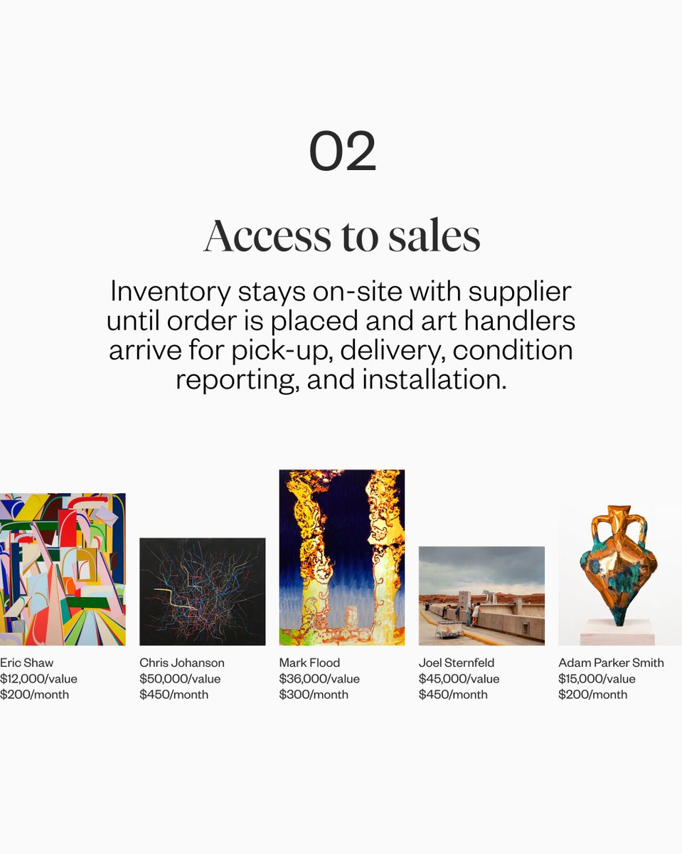 idea_oriented's tweet image. On Approval represents a new platform for generating revenue, expanding your collector base, and facilitating private sales.

Contact hello@onapproval.com to discover more about our Supplier program.