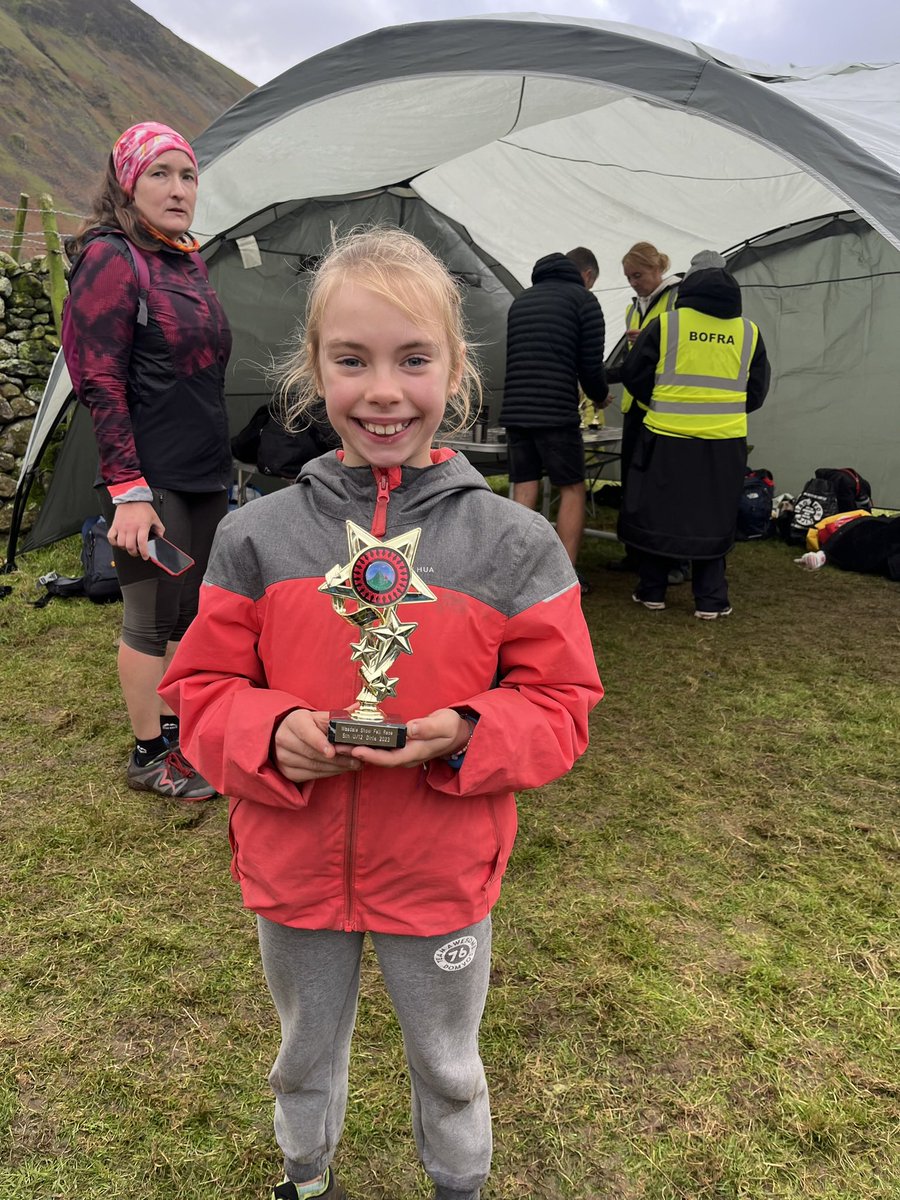 physiobex's tweet photo. Last BOFRA fell race of the season at Wasdale Show; running in the u12s - 5th girl 👍🏻

@OSJ_Sports @wigan_harriers https://t.co/YPylFYMEgf