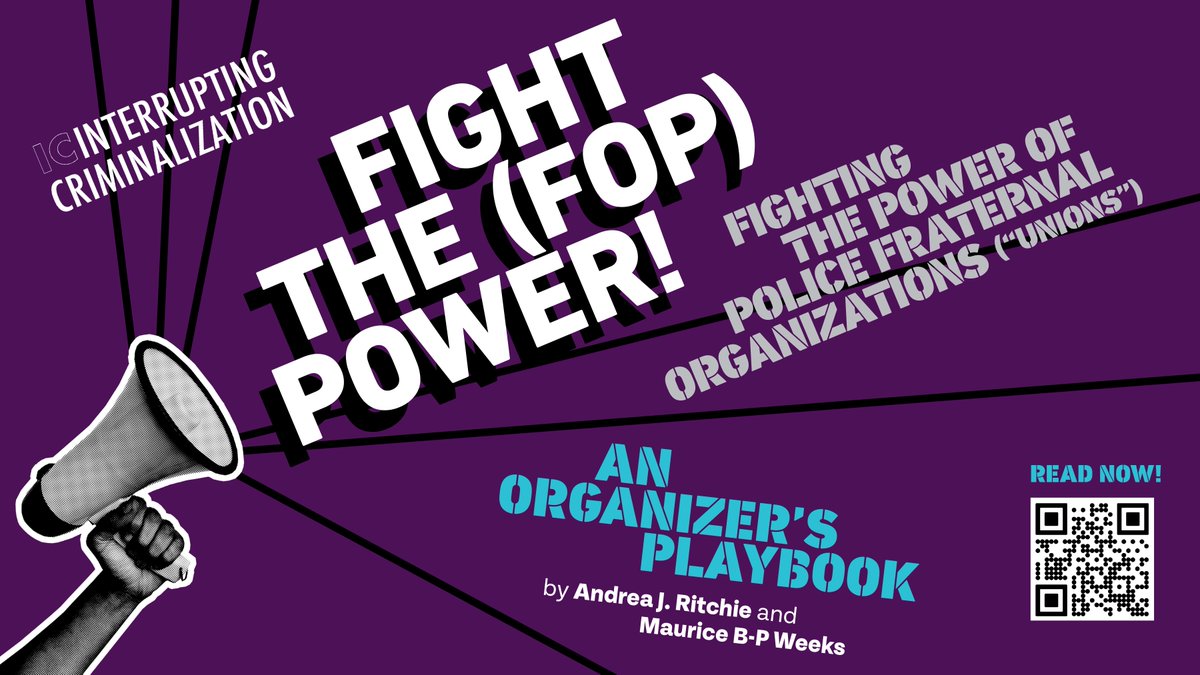 Police Fraternal Associations represent a powerful political force that stands in the way of progress on virtually every front of social justice movements. How do we organize against them? Check out our newest resource, Fight the (FOP) Power! here: bit.ly/laborplaybook