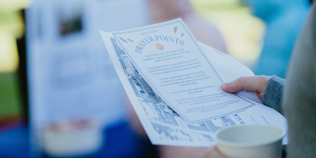 This past Saturday, the Southwestern community gathered for a day of prayer. For two hours, we walked the campus and prayed over different schools, offices, and student services. Thank you to all who joined us, both in person and all over the the world.