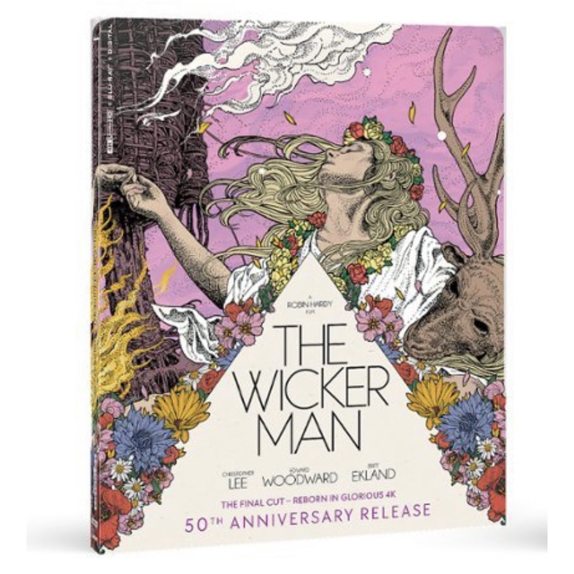 SteviesBrainRot's tweet image. 🚨 GIVEAWAY TIME 🚨

We’ve been sent this STUNNING 4K UHD The Wicker Man STEELBOOK to give to one lucky UK based Rotter 🧠 

To enter :
• Follow this account
• RT this tweet

UK entries only. Must have 4K UHD player/console. UHD disc: region-free. Standard Blu: Rgn A
🤞🏻