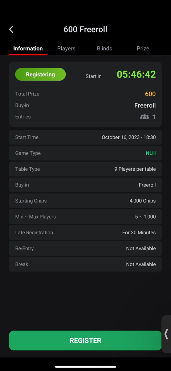 Freeroll is happening in 1 hour on club gg

760491 
Is club details 
Let me know your username when you apply
#poker #pokervlog #freeroll