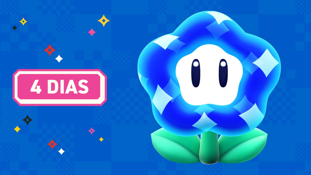 NintendoBrasil's tweet photo. Faltam 4 dias para o lançamento de #SuperMarioBrosWonder! https://t.co/FQl75lROMi