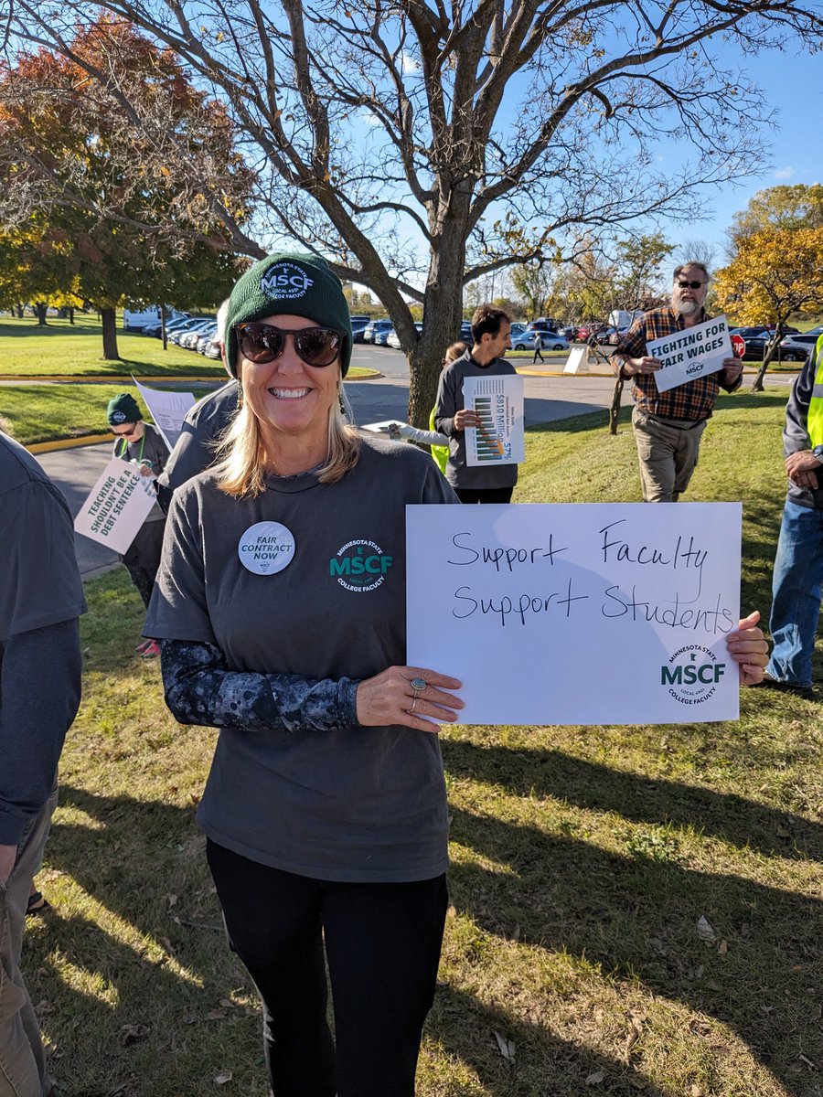 MSCFMN's tweet image. Faculty have messages for @MinnStateEdu 

#stateofthesystem
#fairwagesnow
#respect
#settlethecontract
#mnleg