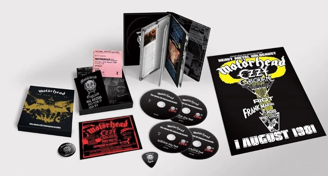 Motorhead no sleep till Hammersmith delux cd box set cracking item 🤘