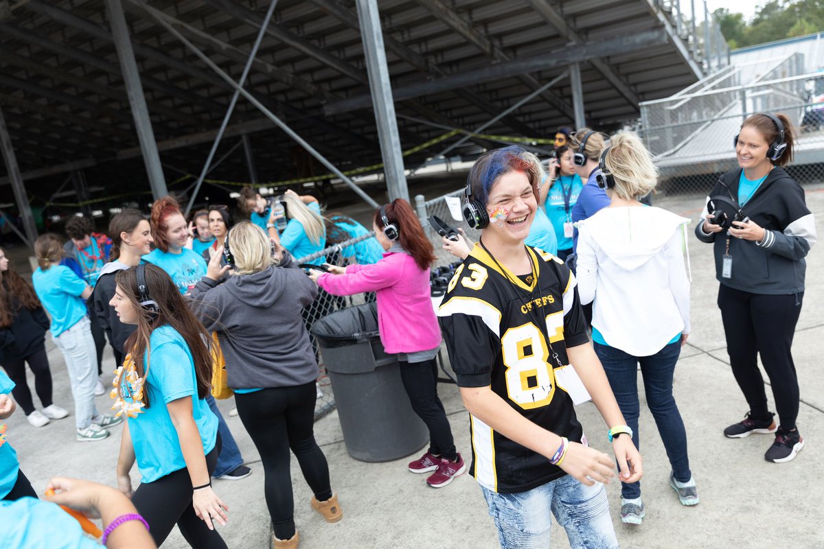 CCSO99's tweet photo. A special thanks to @silentevents for making our 2023 Awareness Day for Special Olympics even better!! Our students, volunteers, and even employees enjoyed their time dancin’ &amp; singin’! 🕺🏻💃🏼

#AllTogether https://t.co/Ss2nGXTrDG