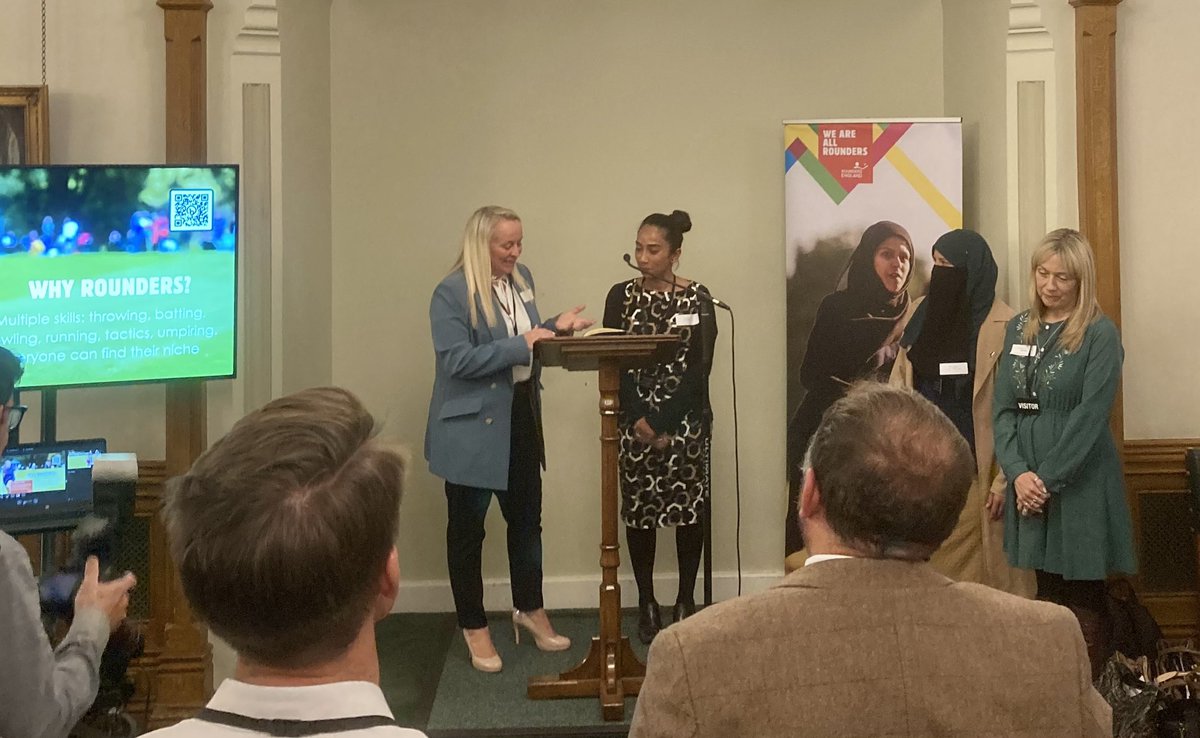 Brilliant to hear about the role of rounders in building communities and addressing inactivity in Parliament this evening. We look forward to reading and sharing  forthcoming report from <a href="/RoundersEngland/">Rounders England</a> <a href="/YorkshireSport/">Yorkshire Sport Fndn</a> <a href="/readystdyactive/">Ready Steady Active</a> 👏🏽👏🏽 

#SportForDevelopment #OpenGoal