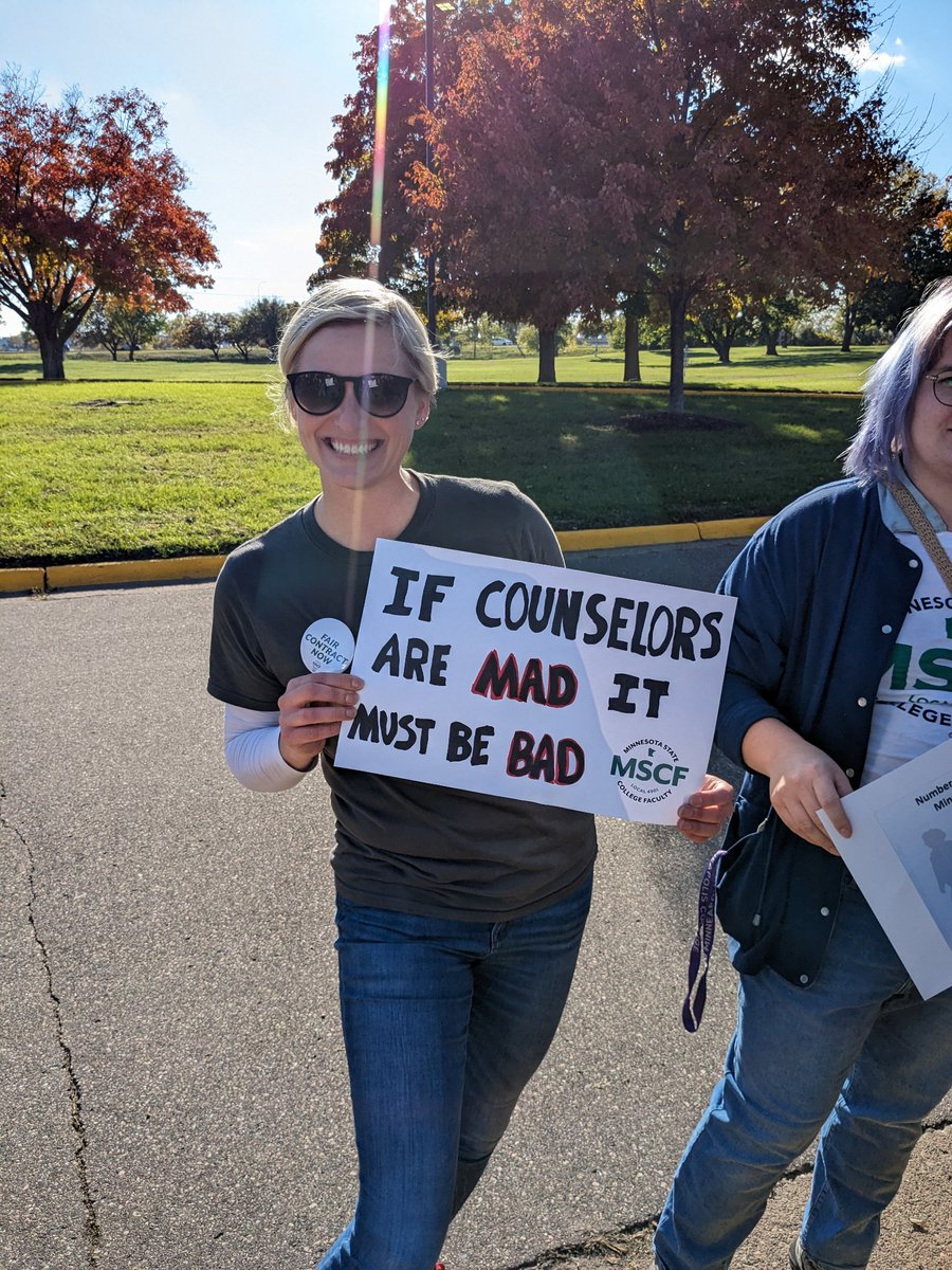 MSCFMN's tweet image. Oooooo @MinnStateEdu, you&apos;re in trouble now

#stateofthesystem
#fairwagesnow
#respect
#settlethecontract
#mnleg