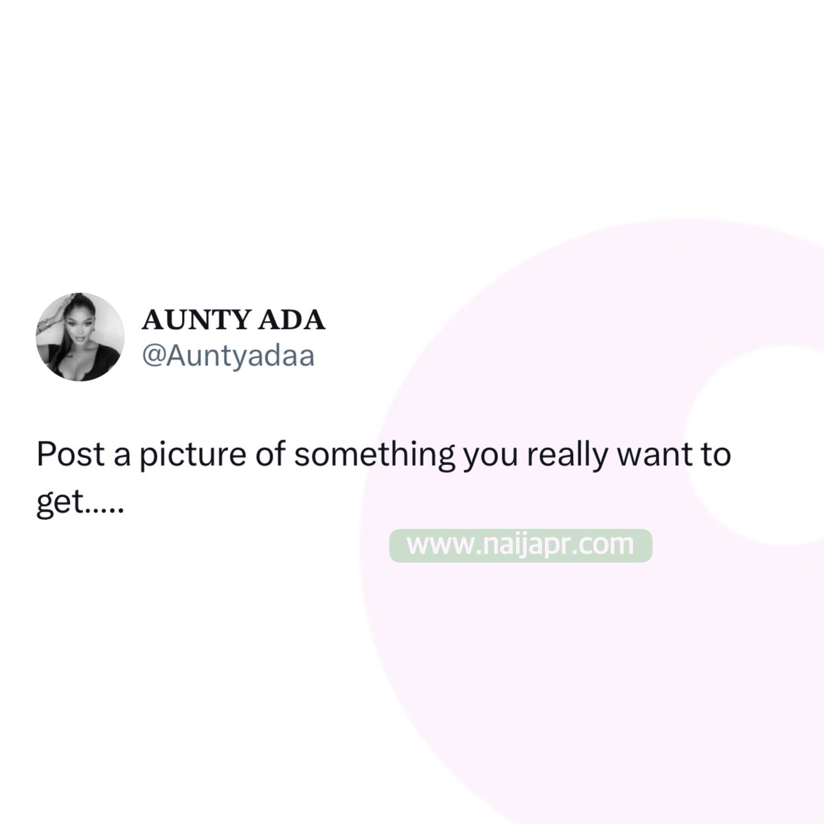 Naija tweet media