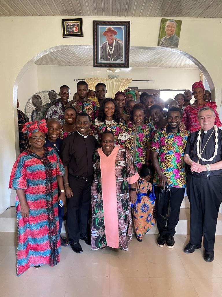 Bishop Willam Medley is traveling through Nigeria visiting the families of Fr. Emmanual Udoh and Fr. Uwem Enoh. While there he is participating in daily Masses and the ordinations of several transitional deacons. He will be back in the Diocese of Owensboro at the end of October.