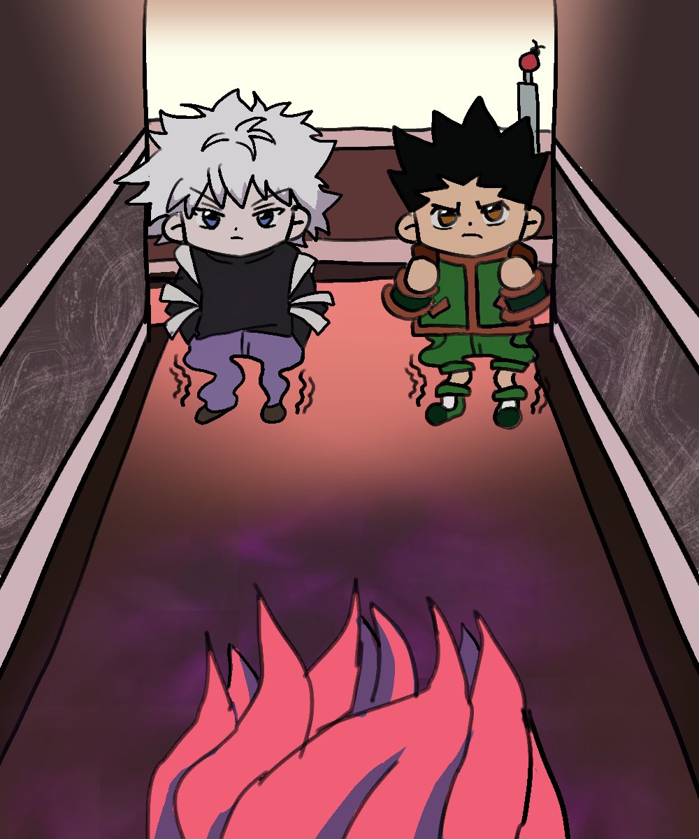 #hxh
천공격투장편 히소카 시점