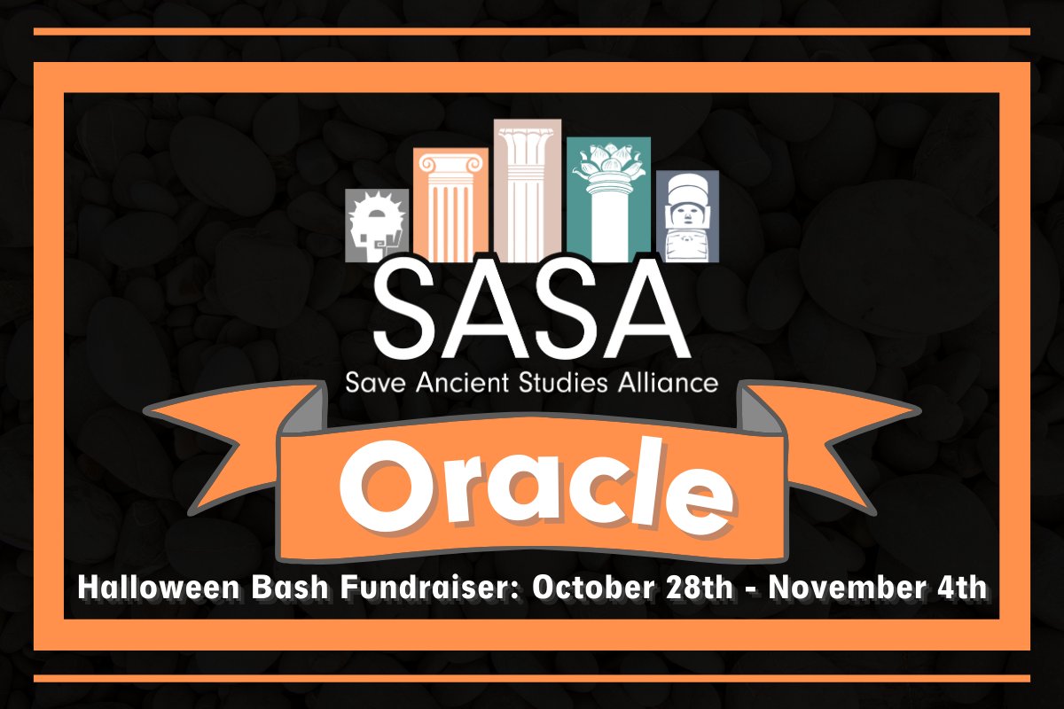 AncientSave's tweet image. 🗞 Become a member/subscribe to The #SASAOracle! Find out about the Halloween Bash Fundraiser, our exciting October #ArchaeogamingLive lineup, and how YOU can help us Save Ancient Studies! 

➡️ mailchi.mp/c74872eb859c/s…

#SASA #OpenAccess #Newsletter #TotalWarPharoah #GameStudies