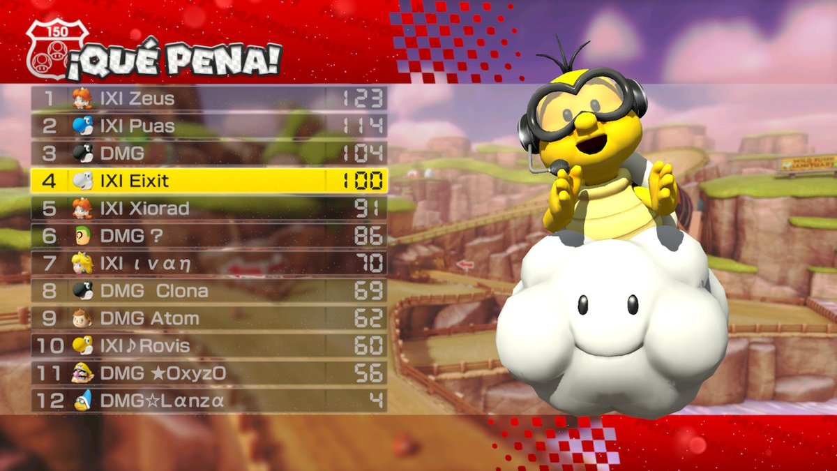 EixitGame's tweet image. War con Elixir  #MK8D #NintendoSwitch