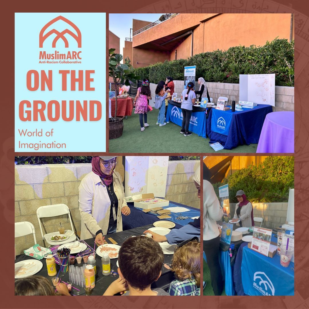 MuslimARC's tweet photo. MuslimARC attended the World of Imagination night at IOK this past Saturday, October 14th! Thank you to everyone who stopped by our booth and participated in our activities! #arcontheground #muslimarc #iok #worldofimagination #community https://t.co/dP9uYpshUa