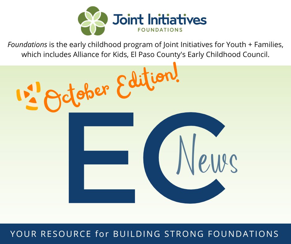 In the October Edition, JI announces new pages on its EXPANDED website, NEW Roundtables for providers, Expansion and Start-Up Grants, scholarships, tax credit details, and a reduced cost for training to open a child care!
🎃 conta.cc/48Ptjx3