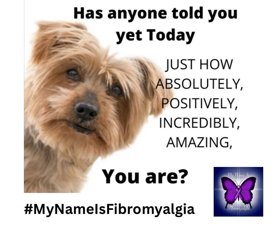 WELL HAS ANYONE TOLD YOU THIS YET TODAY?

#mynameisfibromyalgia 
#actuallydisabled 
#fibromyalgialife 
#theultimateguidetofibromyalgia 
#spooniewarrior 
#fibromyalgia 
#fibromyalgiafighter 
#spoonie 
#fibromyalgiawarrior 
#fibromyalgiasucks 
#spoonielife 
#fibromyalgiapain…