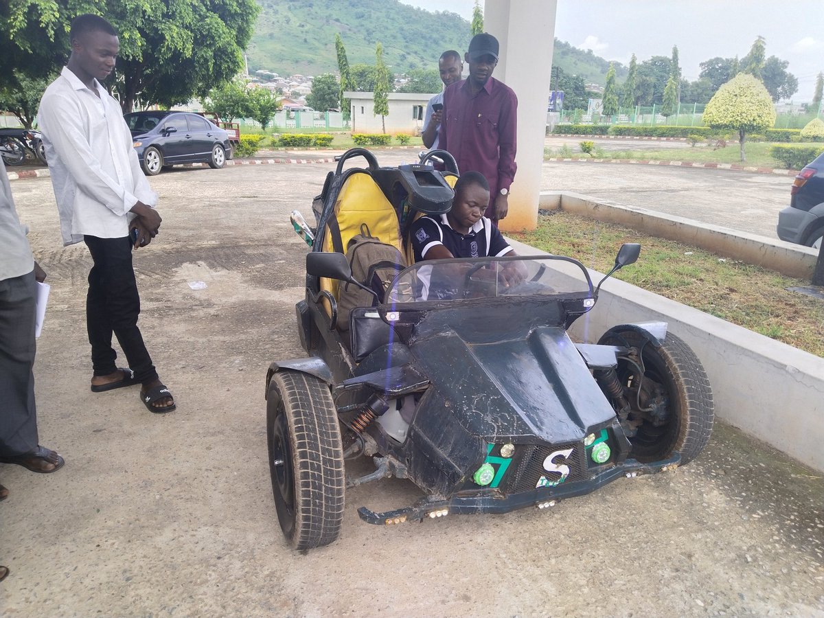 Grand resumption as four NKFI scholarship beneficiaries resume at Institute in self made SUV Four gifted students who were offered scholarship by the Rector of Nigeria Korea Friendship Institute, Williams Charles Oluwatoyin for constructing SUV and other automobiles resumed