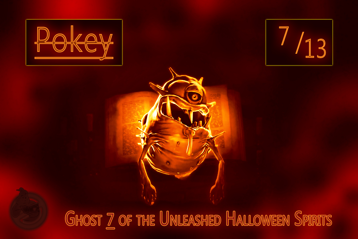 Ghost 7 of the Unleashed Halloween Spirits; "Pokey". From Ghostbusters: Spirits Unleashed.