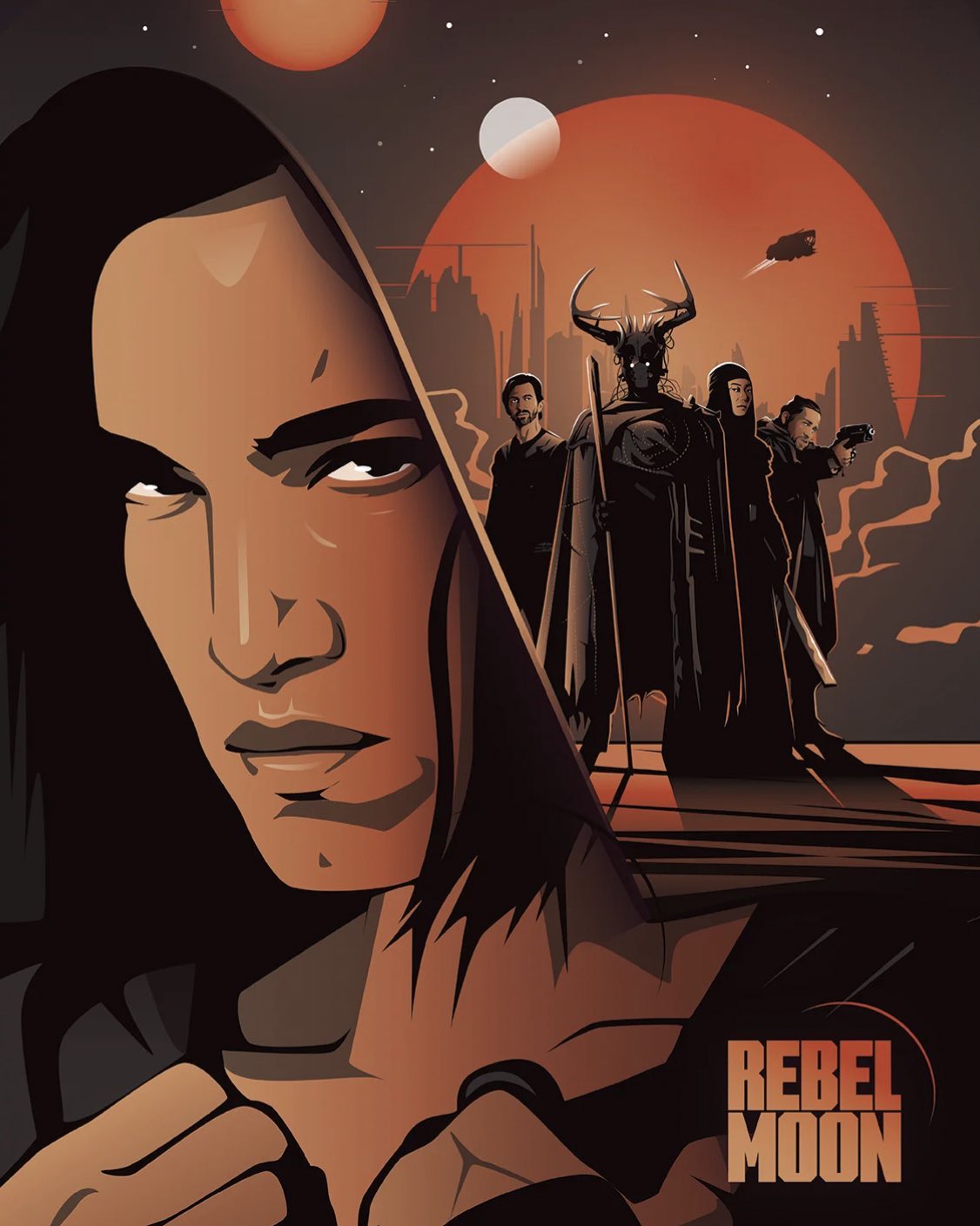 The Hollywood Handle on X: New poster for Zack Snyder's 'REBEL