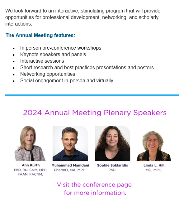 SACME Annual Meeting 2024-Registration Now Open!
Join us in San Diego California and Virtually March 10-13, 2024!

sacme.org/page-1859750
#SACME2024 #MedEd #CPD #CME