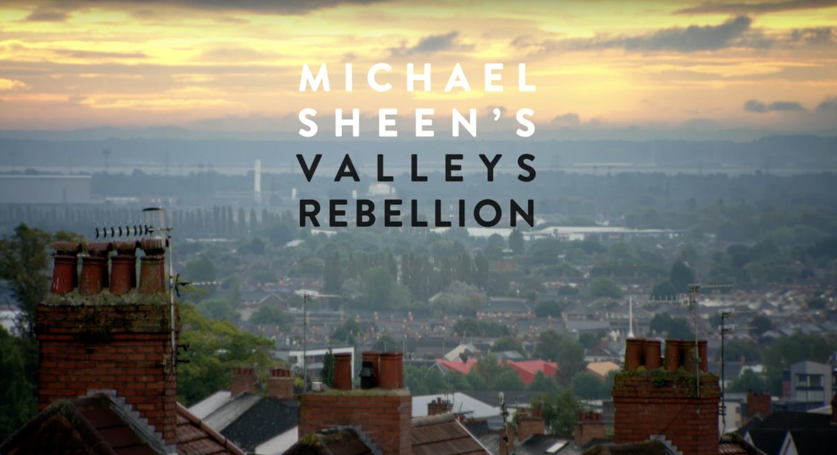 Tonight on BBC4 at 22:00 you can see the film I made back in 2015 - ‘Michael Sheen’s Valleys Rebellion’. Chartist uprisings, James Dean Bradfield and tears in Tredegar. bbc.co.uk/programmes/p02…